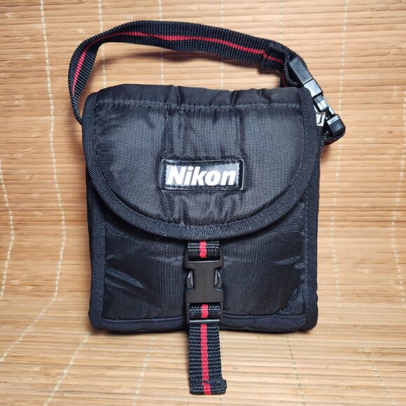 Nikon Camera Bag Padded Compact Carry Case 6" Wide x 6.5" Tall x 2 3/4" Deep - Picture 1 of 7
